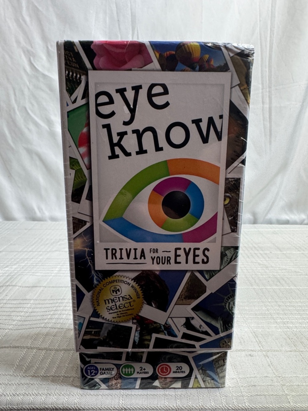 Eye Know Trivia for Your Eyes Game Trivia Card Game Cardinal 2014 NEW SEALED